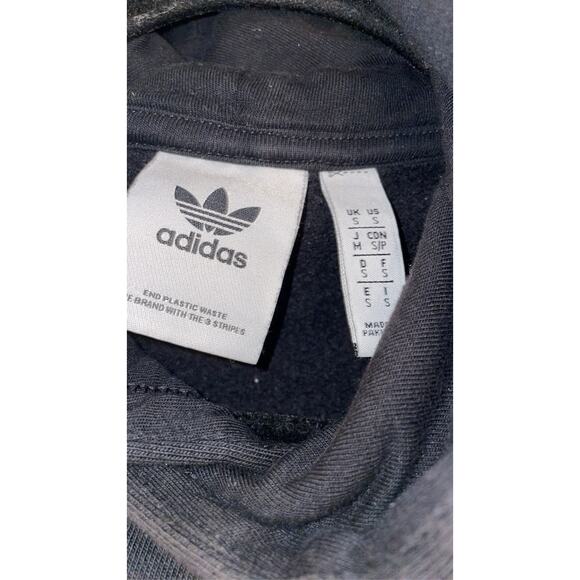 Adidas Men’s Originals Essential Hoody Black Small - Picture 3 of 4
